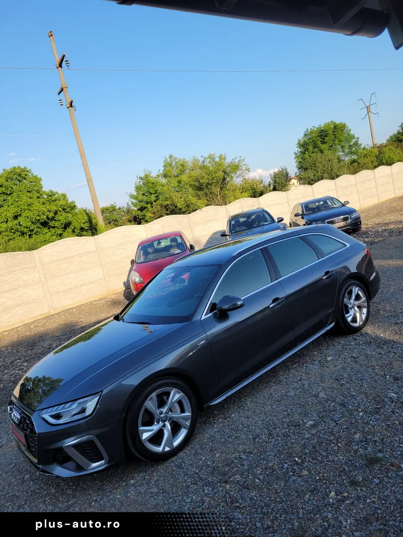 Audi A4 B9.5 Avant 3×S-line