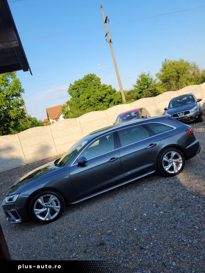 Audi A4 B9.5 Avant 3×S-line