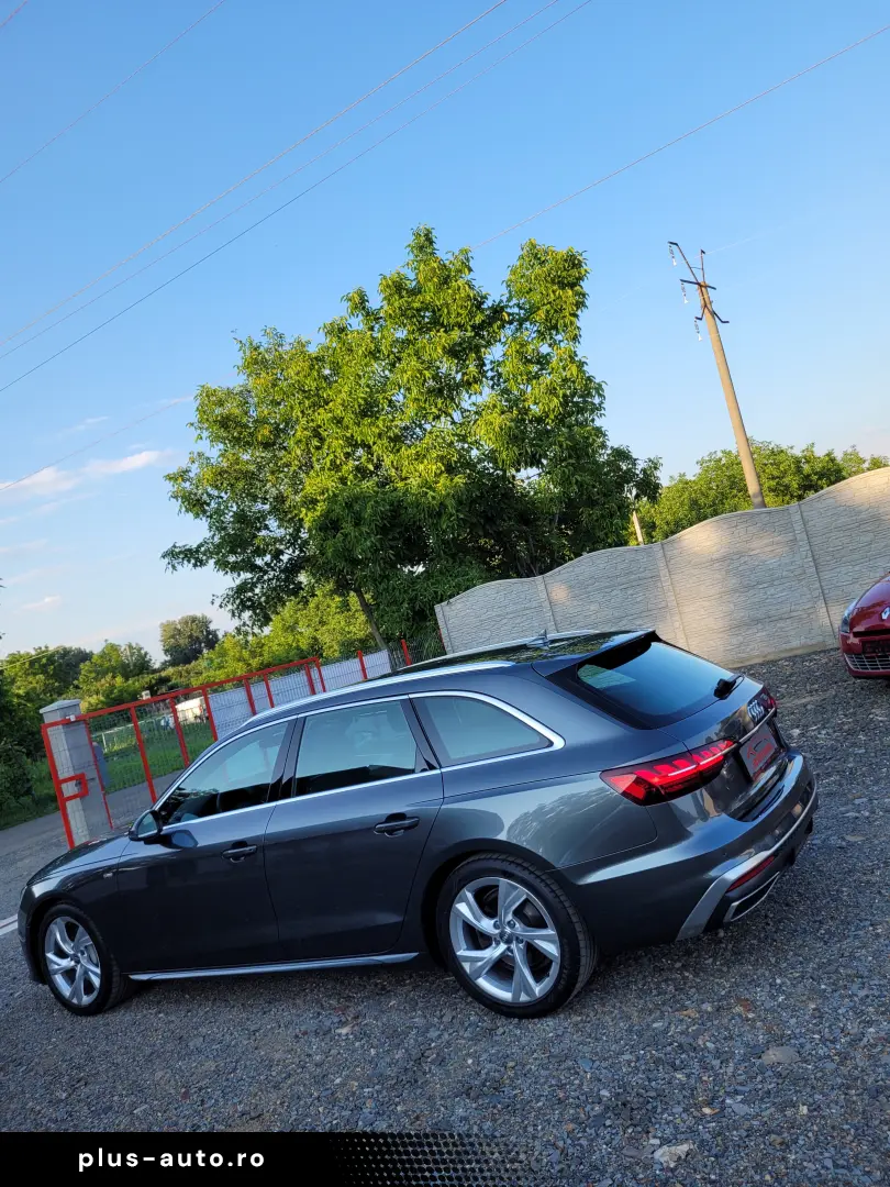 Audi A4 B9.5 Avant 3×S-line