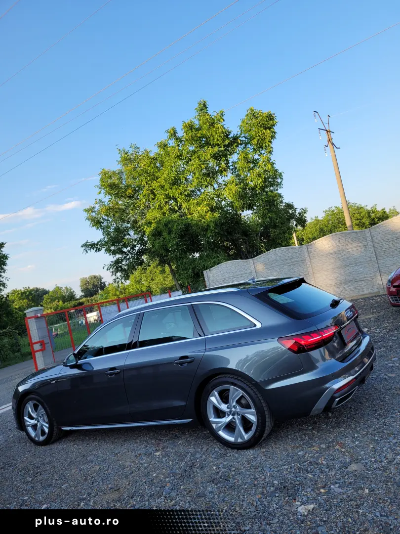 Audi A4 B9.5 Avant 3×S-line