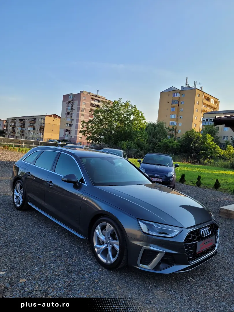 Audi A4 B9.5 Avant 3×S-line