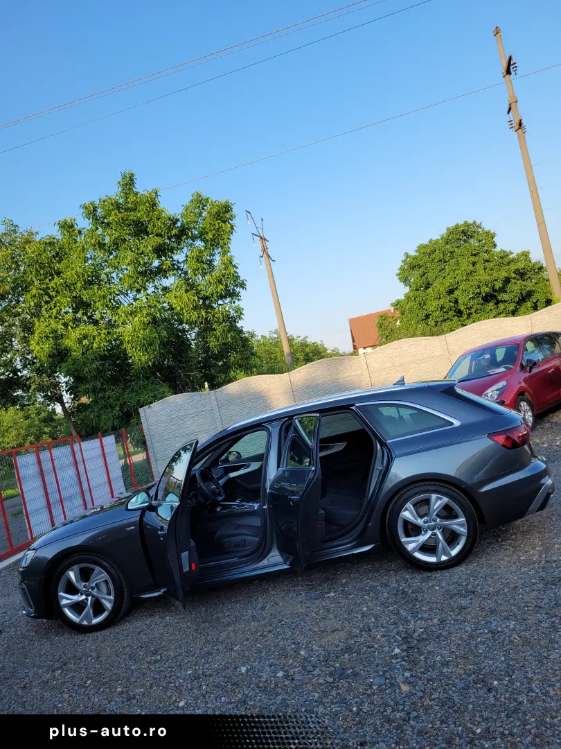 Audi A4 B9.5 Avant 3×S-line