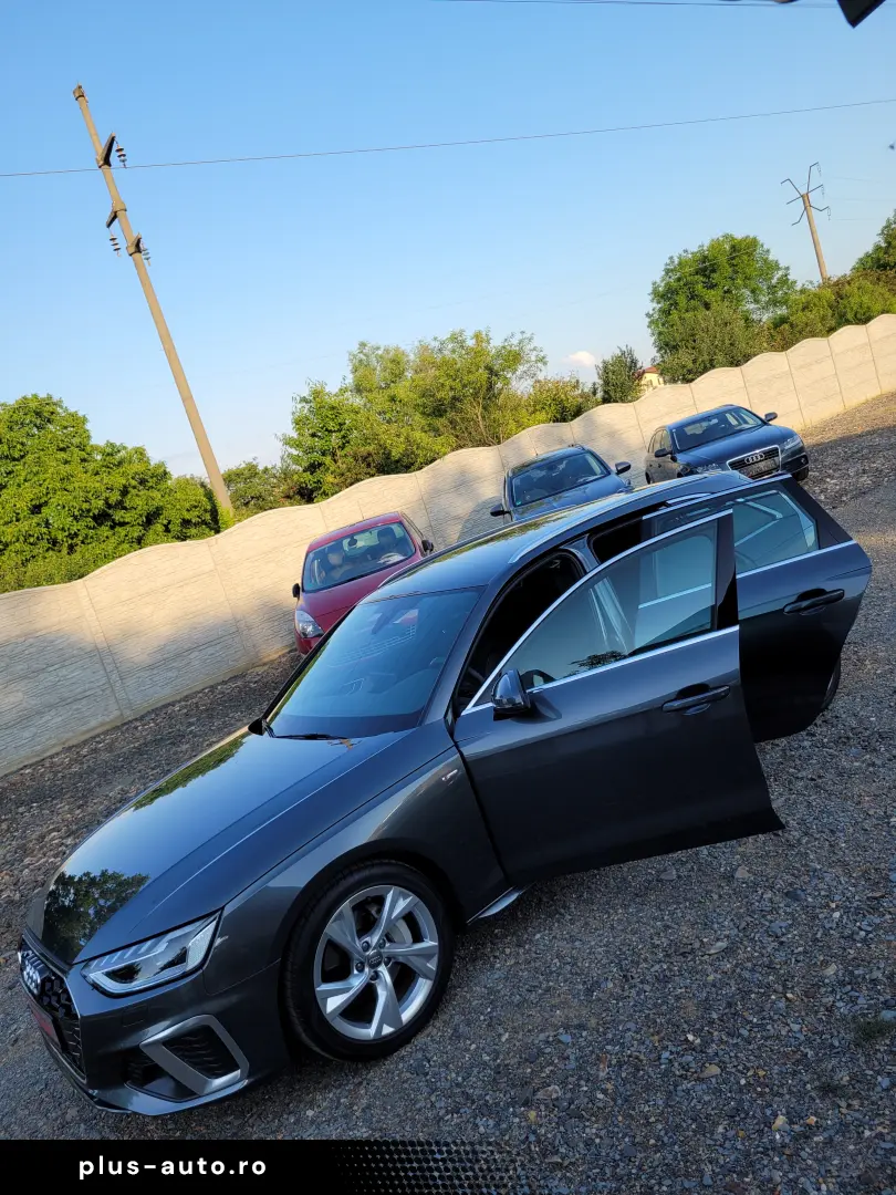 Audi A4 B9.5 Avant 3×S-line