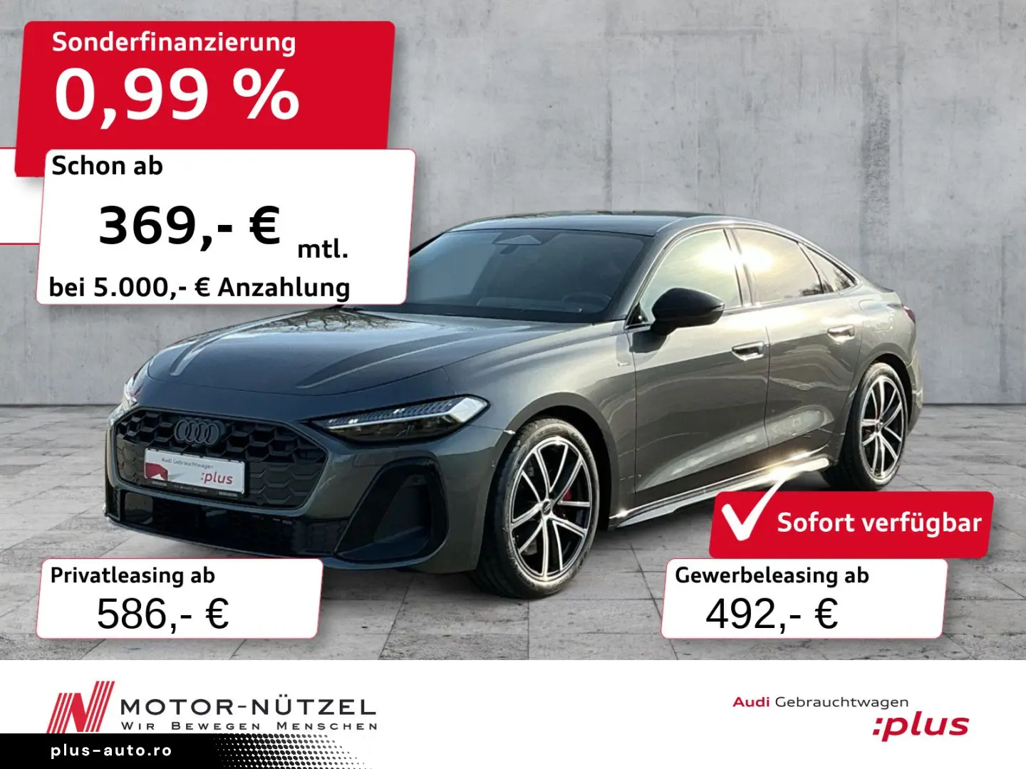 AUDI A5 Lim e-hybrid 220kW S-LINE MATRIX B&O ACC PANO