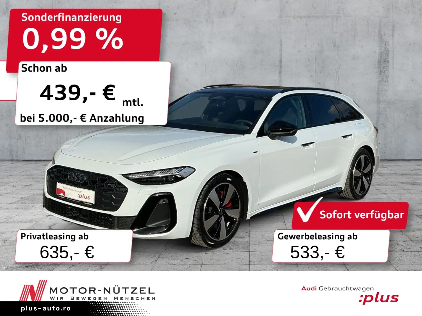 AUDI A5 Avant e-hybrid 220kW S-LINE MATRIX AHK PANO