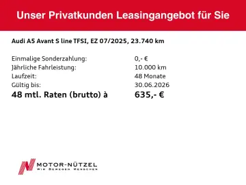 AUDI A5 Avant e-hybrid 220kW S-LINE MATRIX AHK PANO