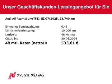 AUDI A5 Avant e-hybrid 220kW S-LINE MATRIX AHK PANO