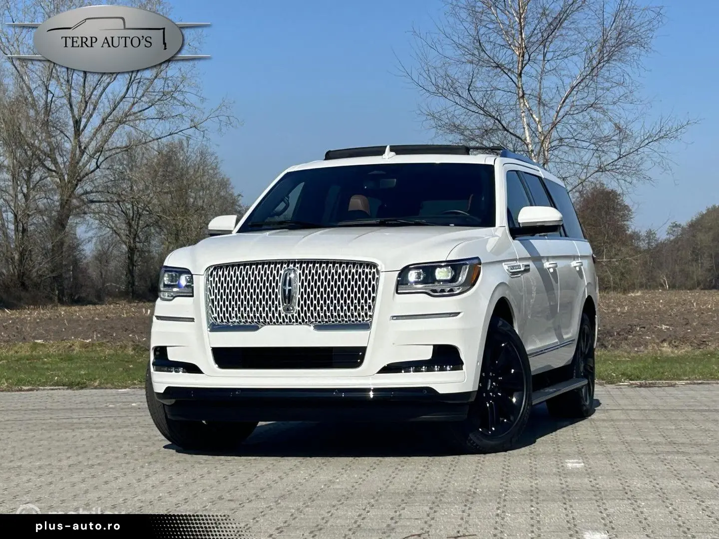 LINCOLN Navigator Black Label 7 Pers Grijs nummernschild
