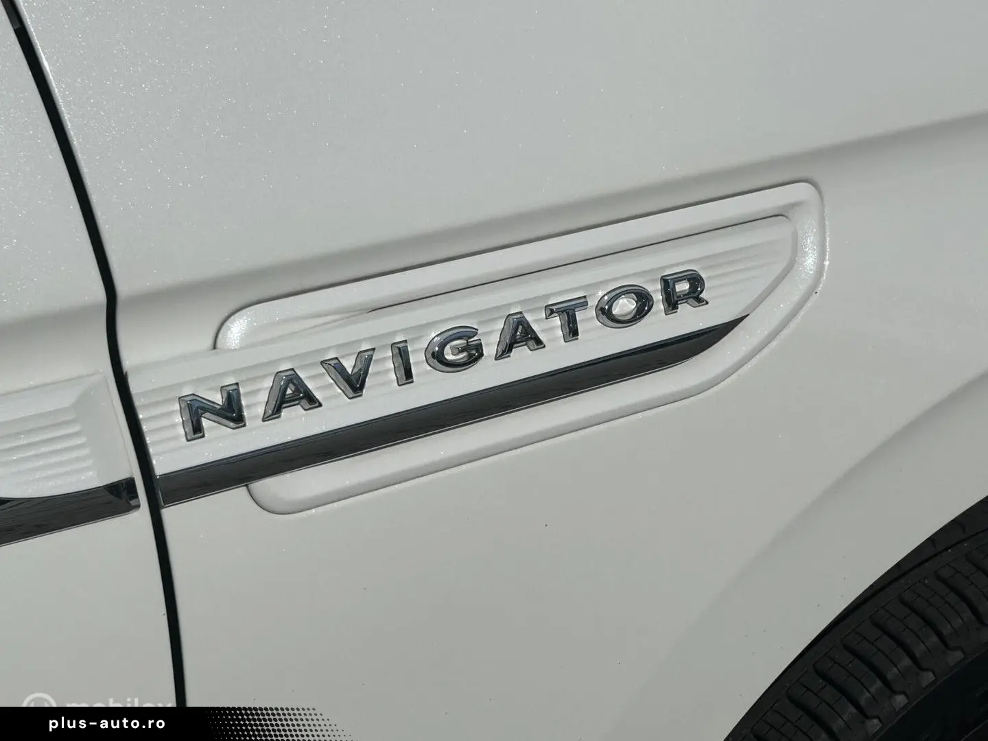 LINCOLN Navigator Black Label 7 Pers Grijs nummernschild