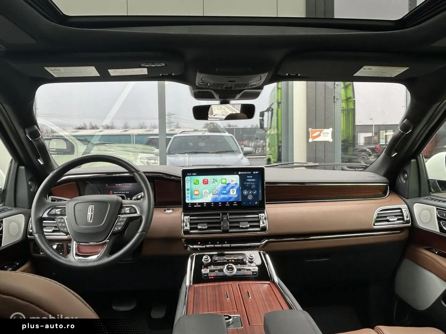 LINCOLN Navigator Black Label 7 Pers Grijs nummernschild