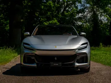 FERRARI Purosangue 6.5 V12   Sanu Silver   Full Carbon