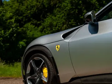 FERRARI Purosangue 6.5 V12   Sanu Silver   Full Carbon