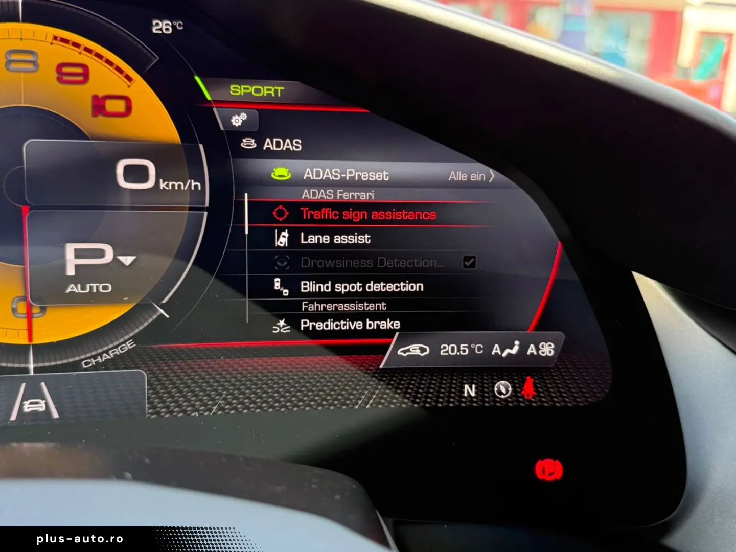 FERRARI 296 GTB  JBL  LIFT  DEUTSCHES FZG AUS 1. HAND