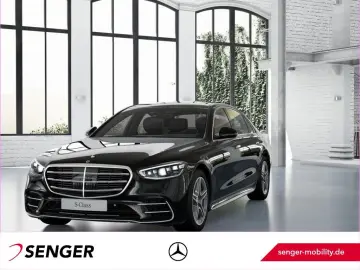 MERCEDES-BENZ S 450 d 4M L AMG Chauffeur Pano Burmes…