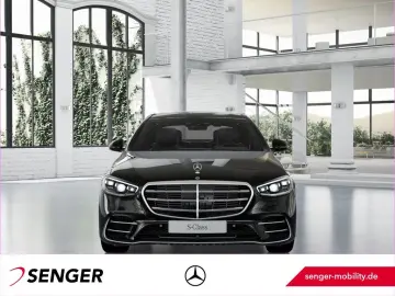 MERCEDES-BENZ S 450 d 4M L AMG Chauffeur Pano Burmes…
