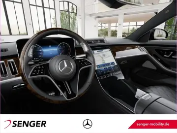MERCEDES-BENZ S 450 d 4M L AMG Chauffeur Pano Burmes…