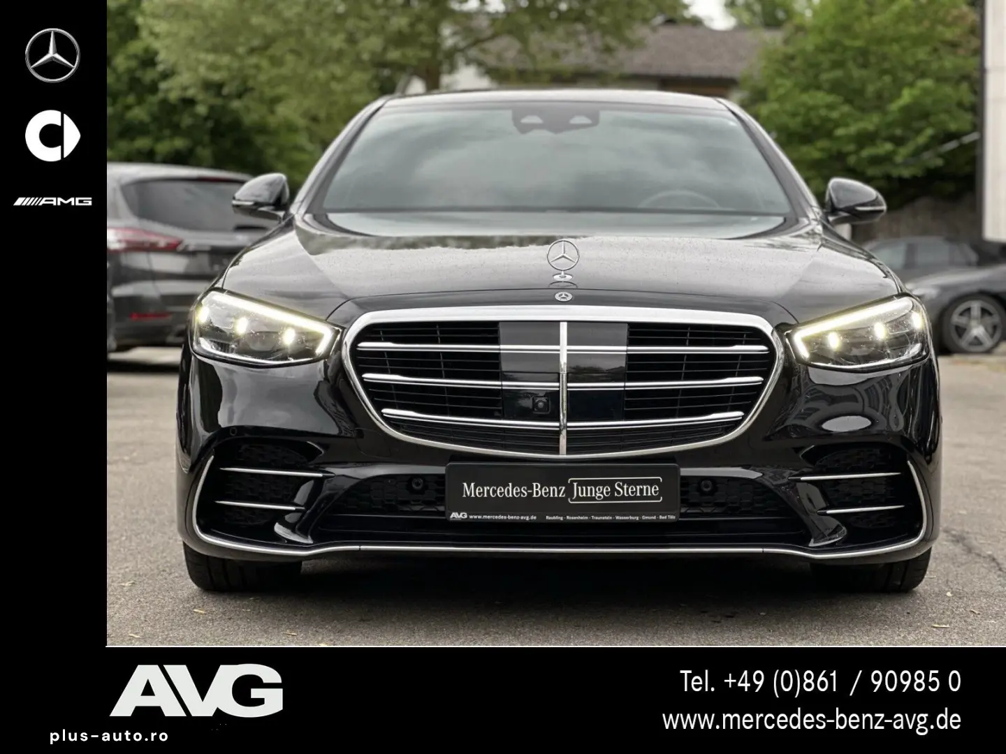 MERCEDES-BENZ S 450 d 4M AMG Pano HuD Stndhzg Burmester® 360