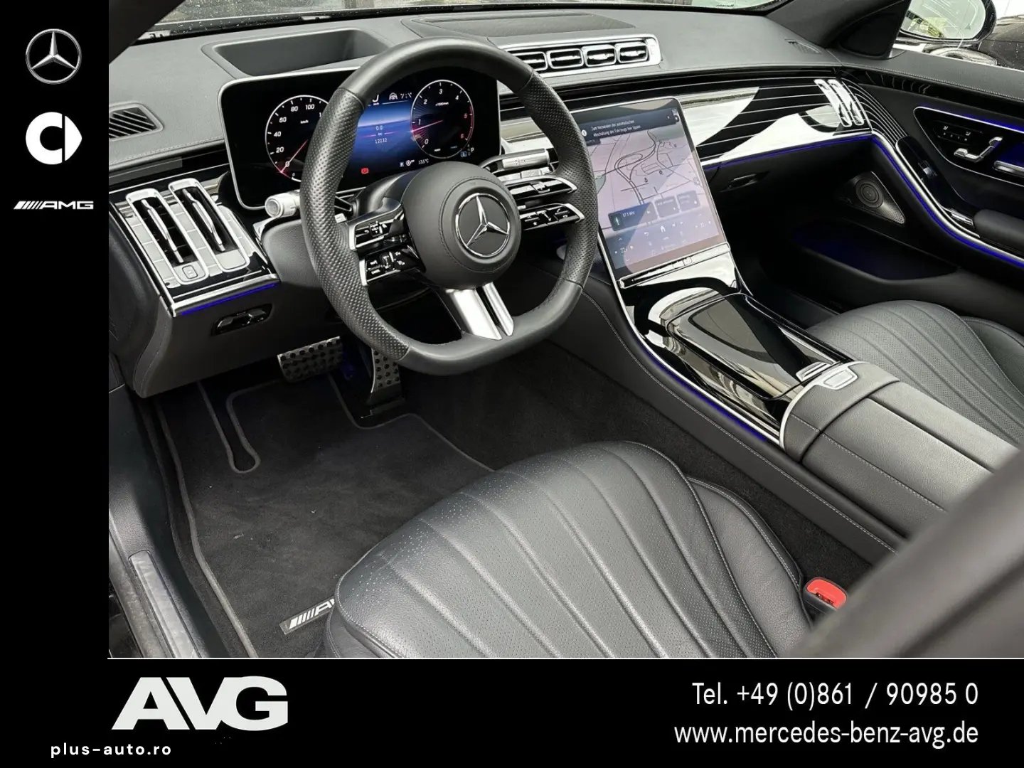 MERCEDES-BENZ S 450 d 4M AMG Pano HuD Stndhzg Burmester® 360