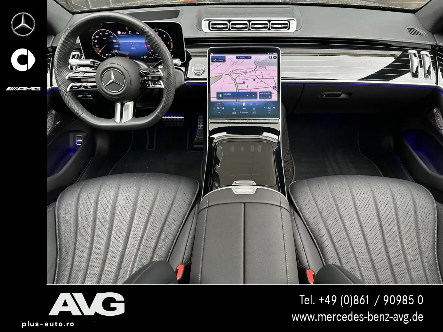 MERCEDES-BENZ S 450 d 4M AMG Pano HuD Stndhzg Burmester® 360