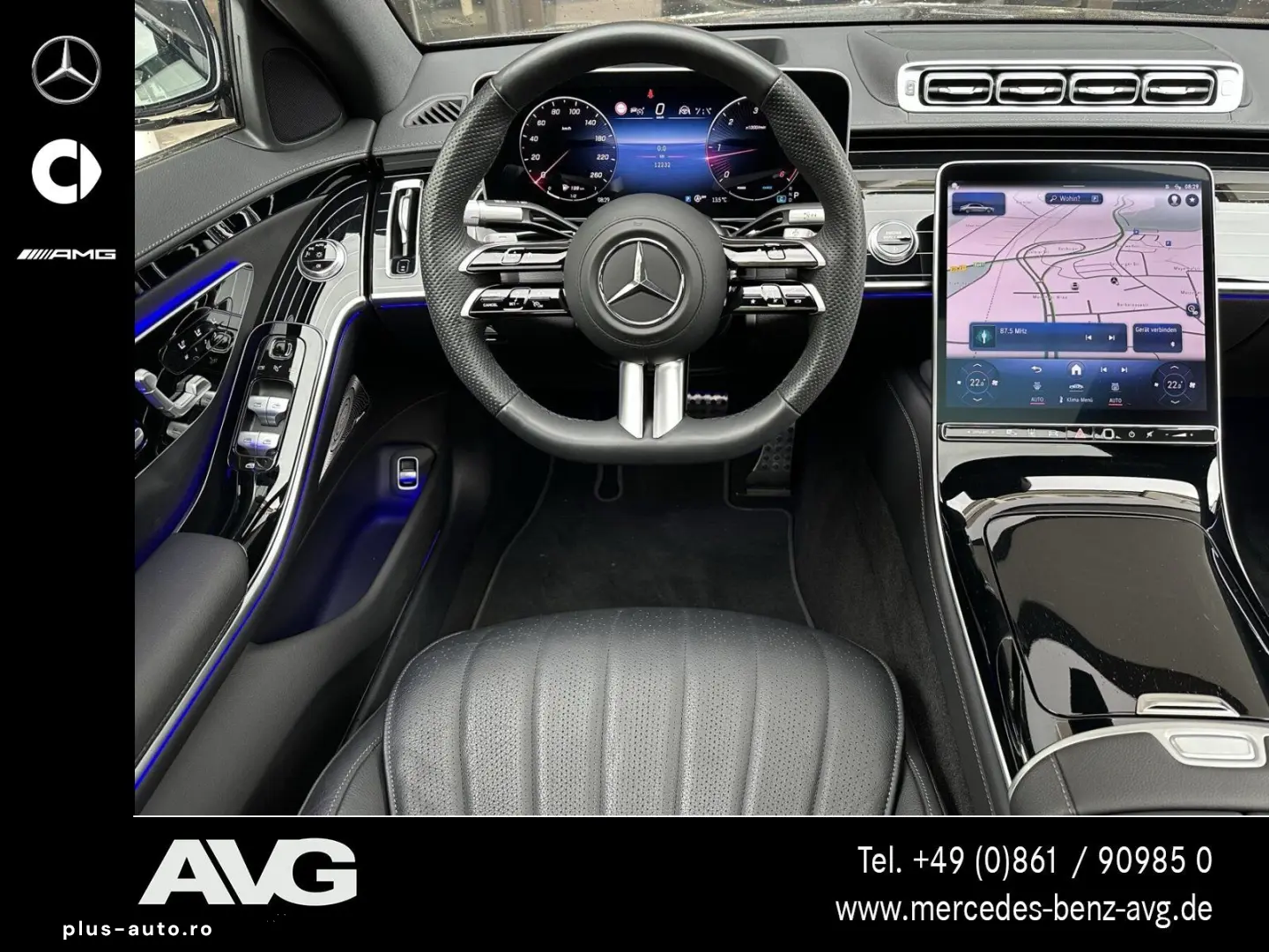 MERCEDES-BENZ S 450 d 4M AMG Pano HuD Stndhzg Burmester® 360