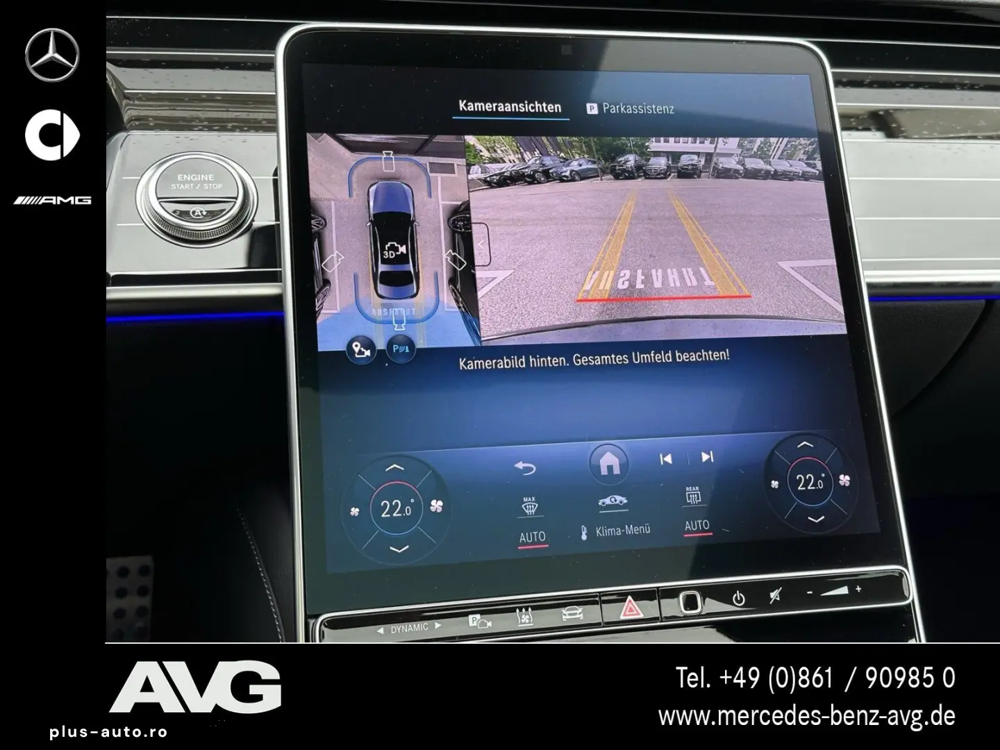 MERCEDES-BENZ S 450 d 4M AMG Pano HuD Stndhzg Burmester® 360