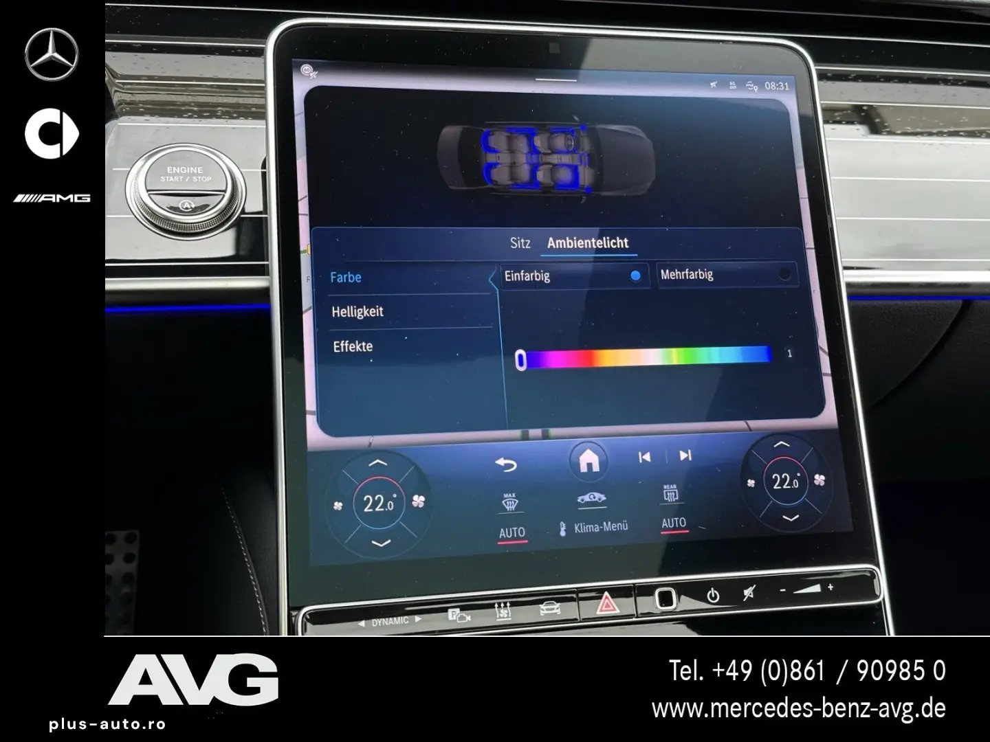 MERCEDES-BENZ S 450 d 4M AMG Pano HuD Stndhzg Burmester® 360