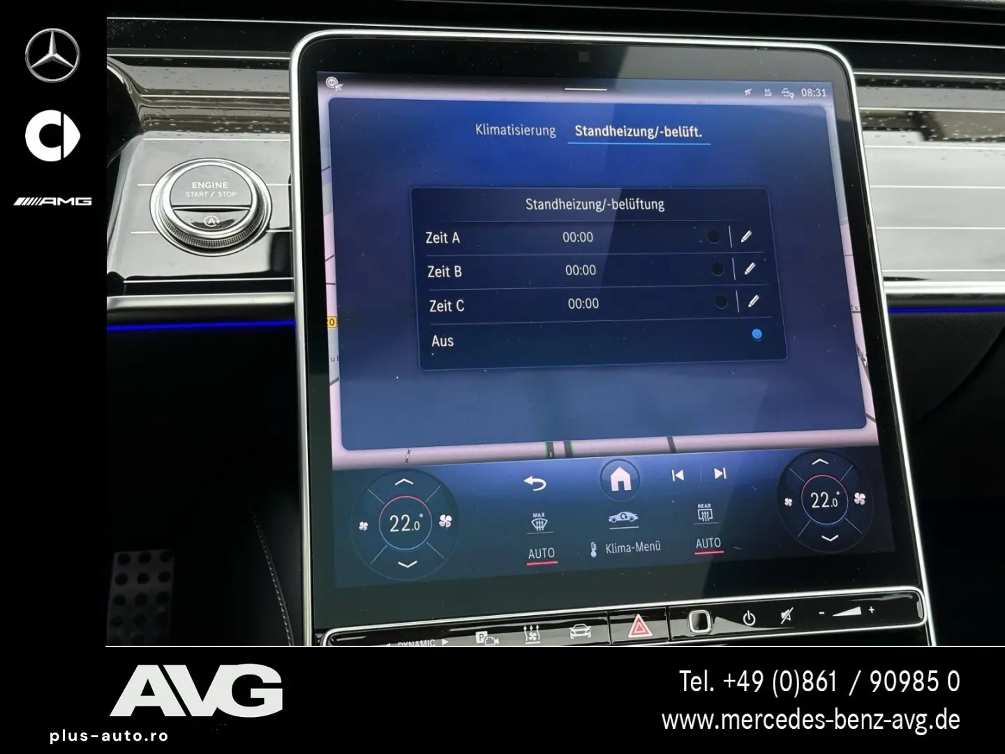 MERCEDES-BENZ S 450 d 4M AMG Pano HuD Stndhzg Burmester® 360
