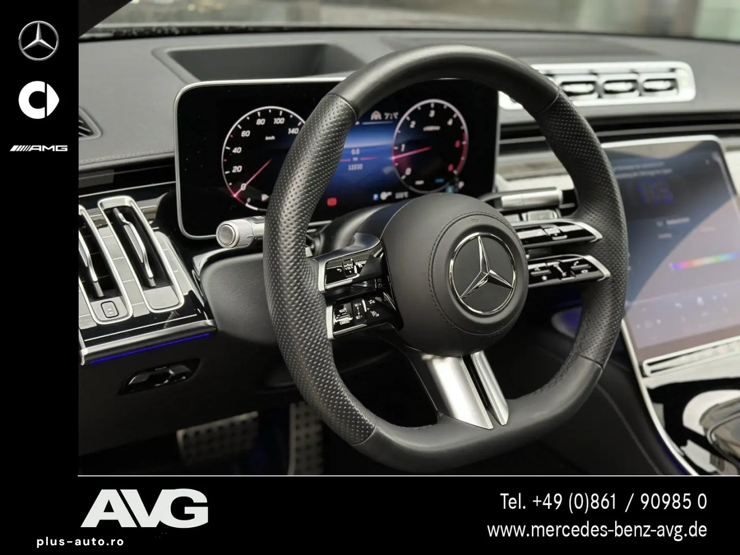 MERCEDES-BENZ S 450 d 4M AMG Pano HuD Stndhzg Burmester® 360