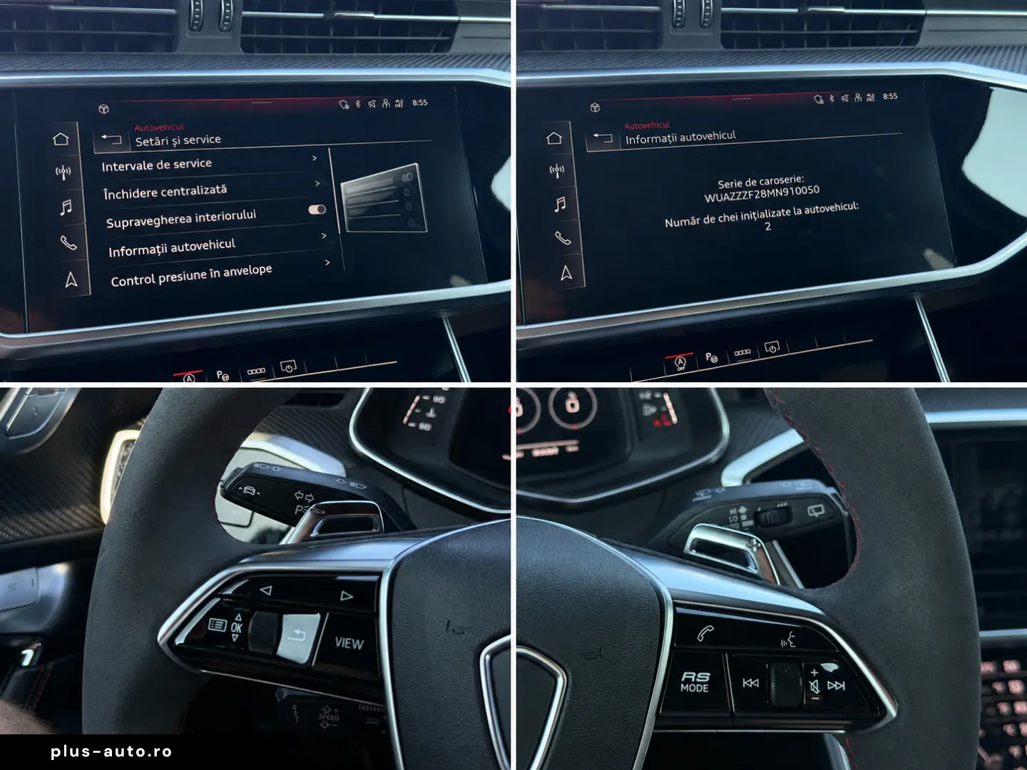 Audi RS6 C8 Alcantara 360 B&O Frane Ceramice Laser Matrix