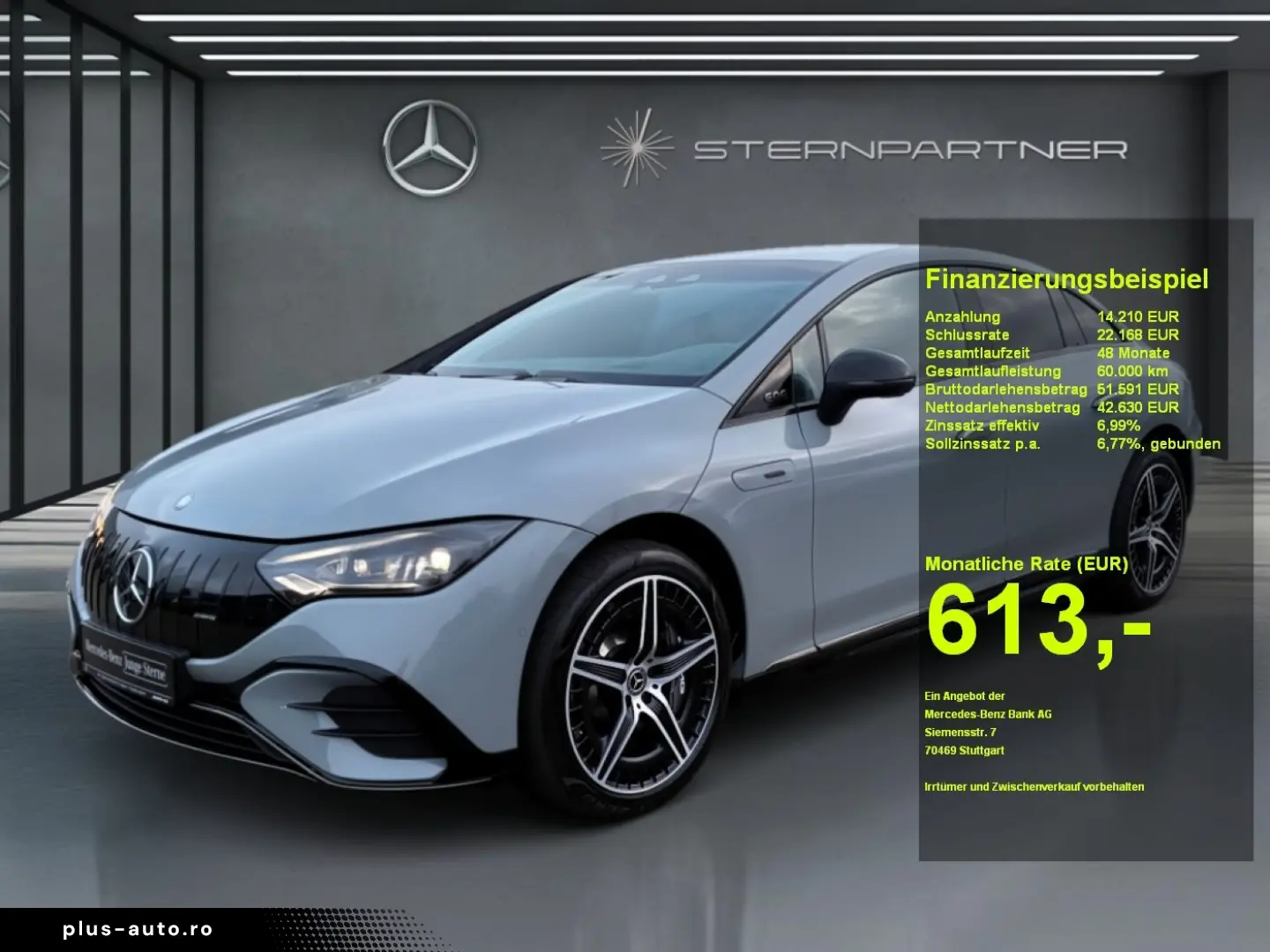 MERCEDES-BENZ EQE 43 4M AMG HUD AHK Night Airmatic D&hellip;