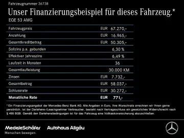 MERCEDES-BENZ EQE 53 AMG 4M  Night 21  MASSAGE Hyper TV Pano