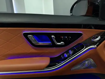 MERCEDES-BENZ S 580 AMG 4M  PANO HUD LEDER BRAUN MAS…