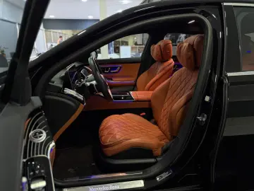 MERCEDES-BENZ S 580 AMG 4M  PANO HUD LEDER BRAUN MAS…