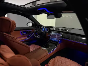MERCEDES-BENZ S 580 AMG 4M  PANO HUD LEDER BRAUN MAS…