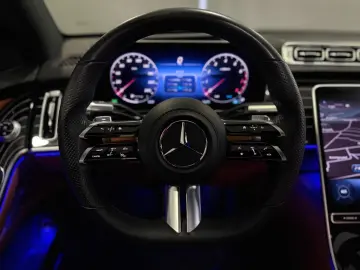 MERCEDES-BENZ S 580 AMG 4M  PANO HUD LEDER BRAUN MAS…