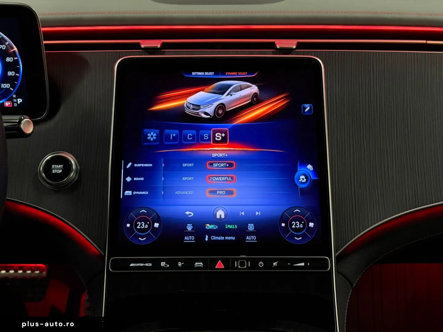 MERCEDES-BENZ EQE AMG 53 4MATIC  MASSAGE 360 CARPLAY LED HUD