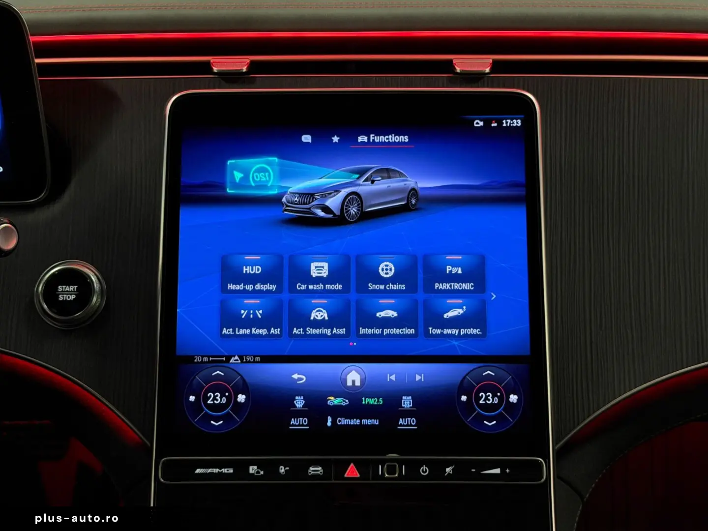MERCEDES-BENZ EQE AMG 53 4MATIC  MASSAGE 360 CARPLAY LED HUD