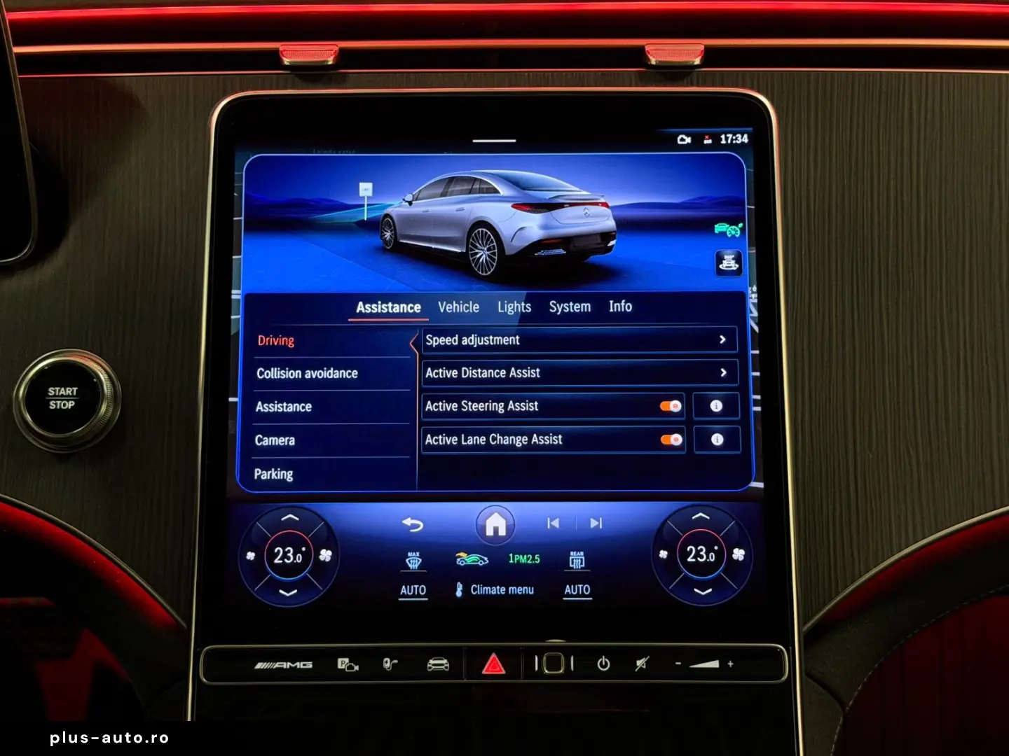MERCEDES-BENZ EQE AMG 53 4MATIC  MASSAGE 360 CARPLAY LED HUD