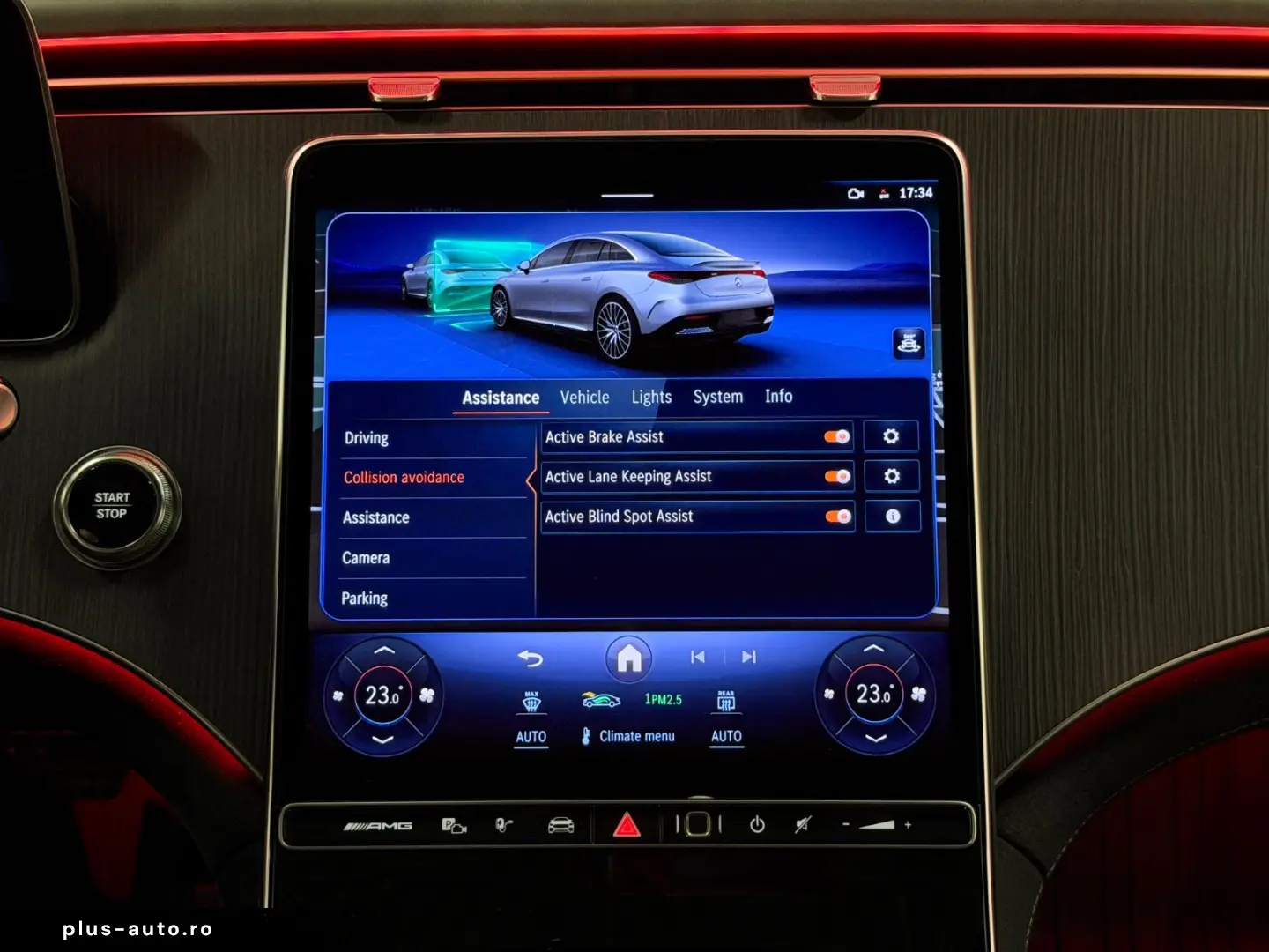 MERCEDES-BENZ EQE AMG 53 4MATIC  MASSAGE 360 CARPLAY LED HUD