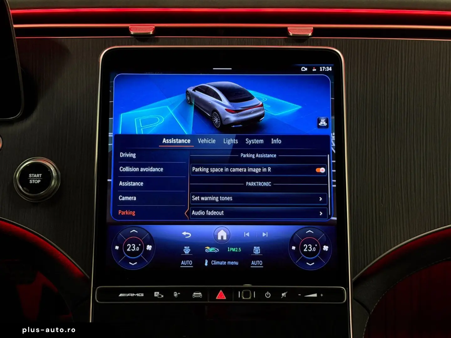 MERCEDES-BENZ EQE AMG 53 4MATIC  MASSAGE 360 CARPLAY LED HUD