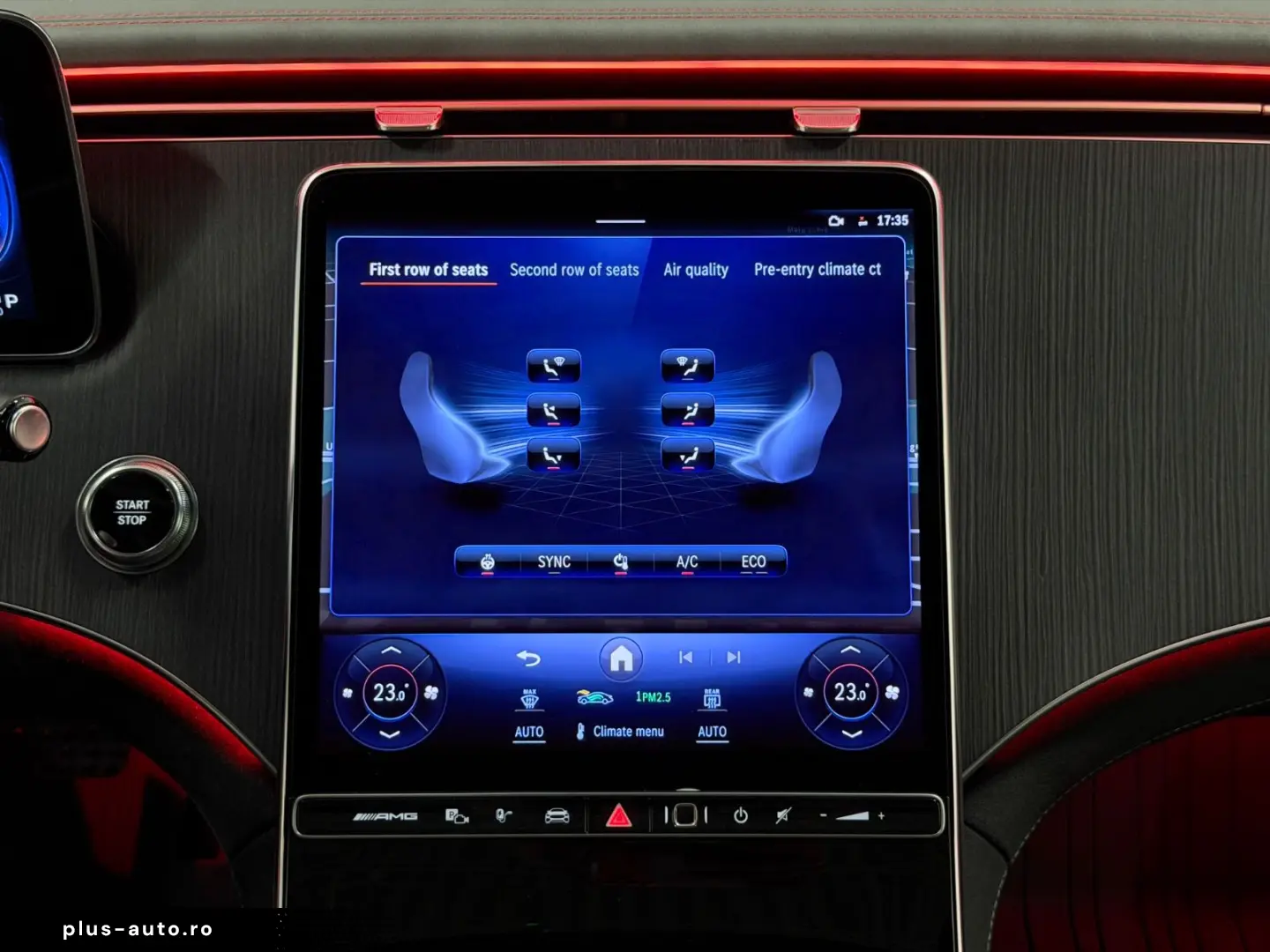 MERCEDES-BENZ EQE AMG 53 4MATIC  MASSAGE 360 CARPLAY LED HUD