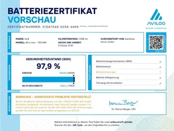 AUDI A6 Avant e-tron performance S LINE PANO HUD B&O