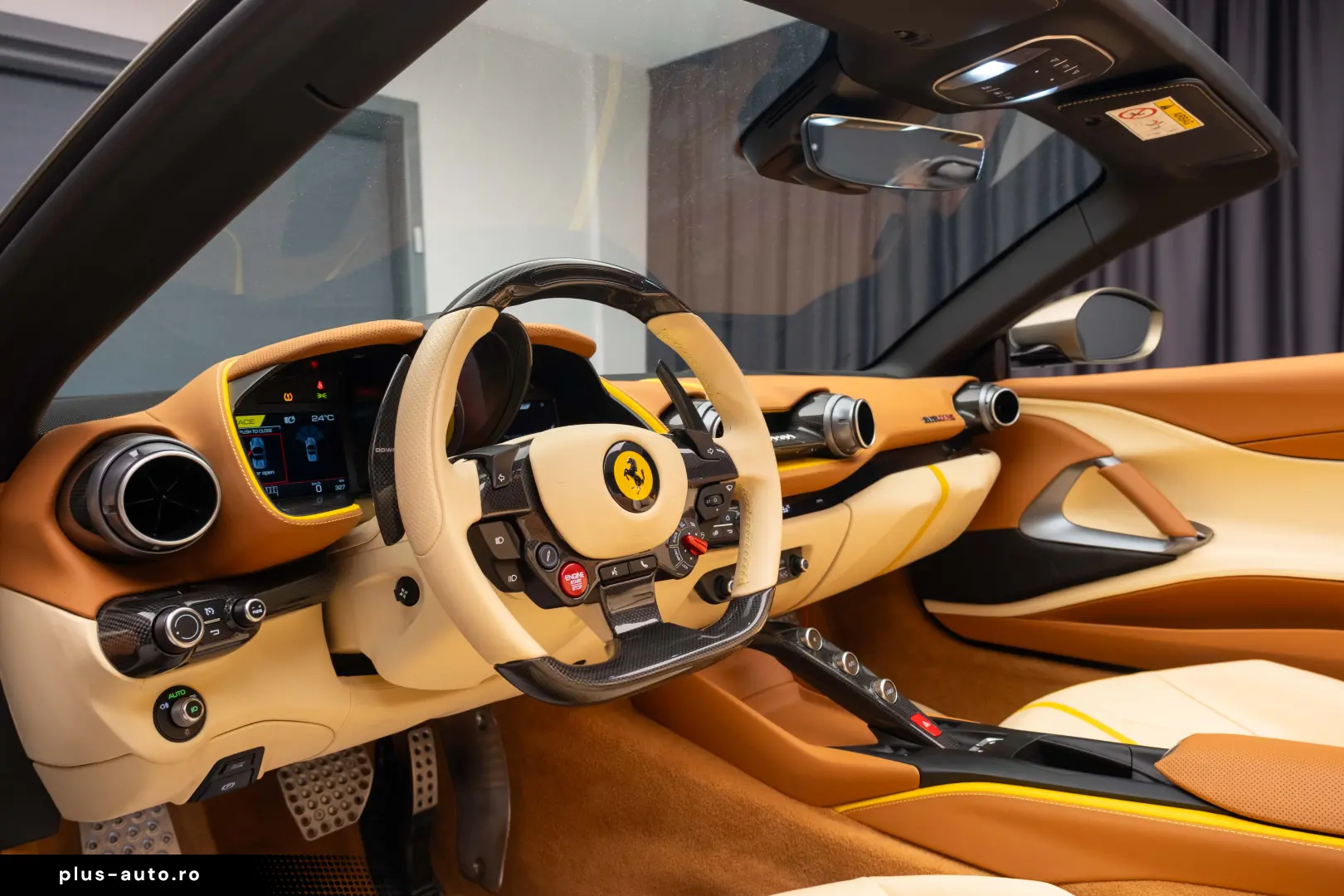 Ferrari 812 GTS JBL Carbon Passenger Display