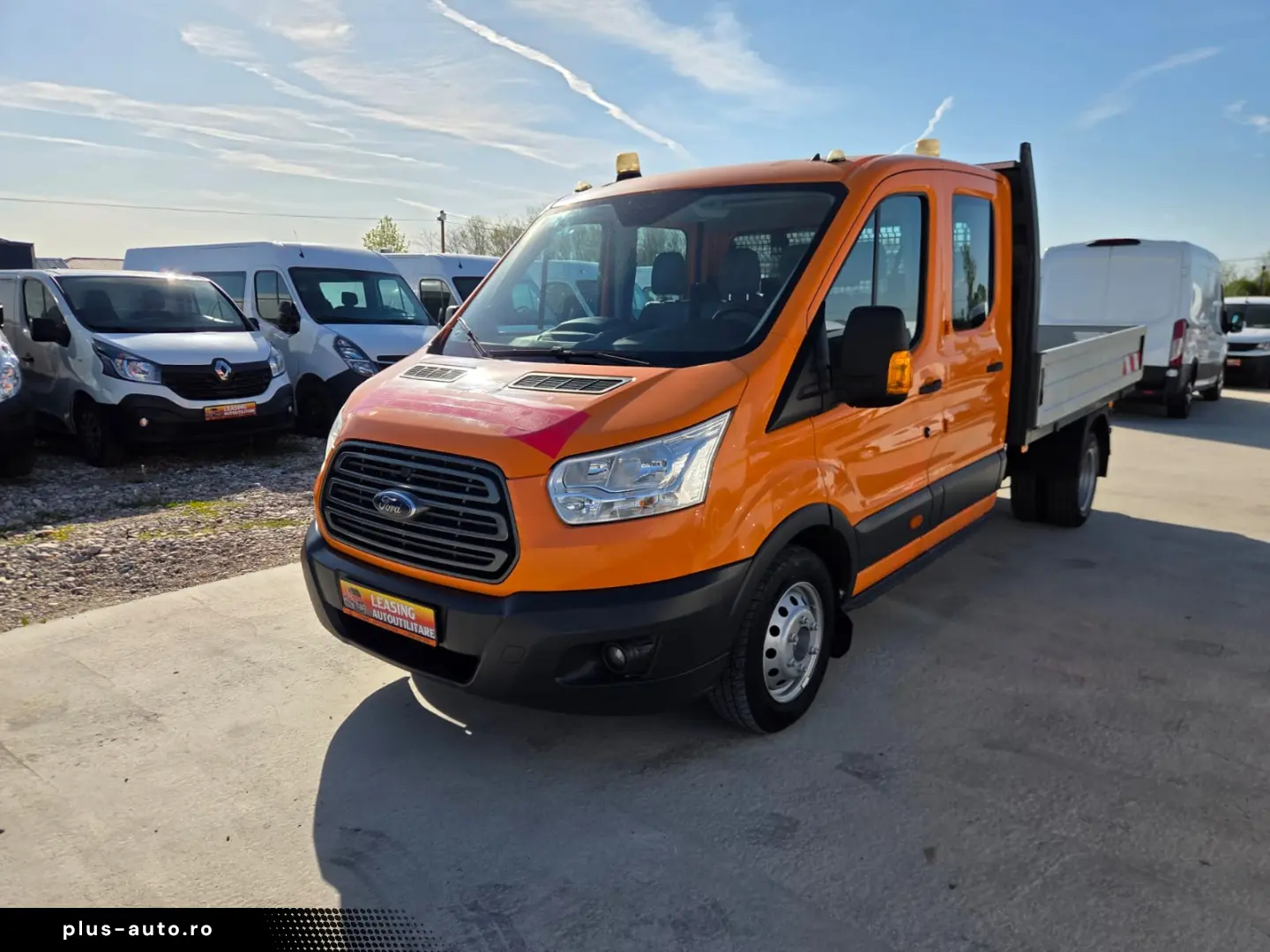 FORD TRANSIT DOKA AXA DUBLA 7 LOCURI   BENA L=2.80m