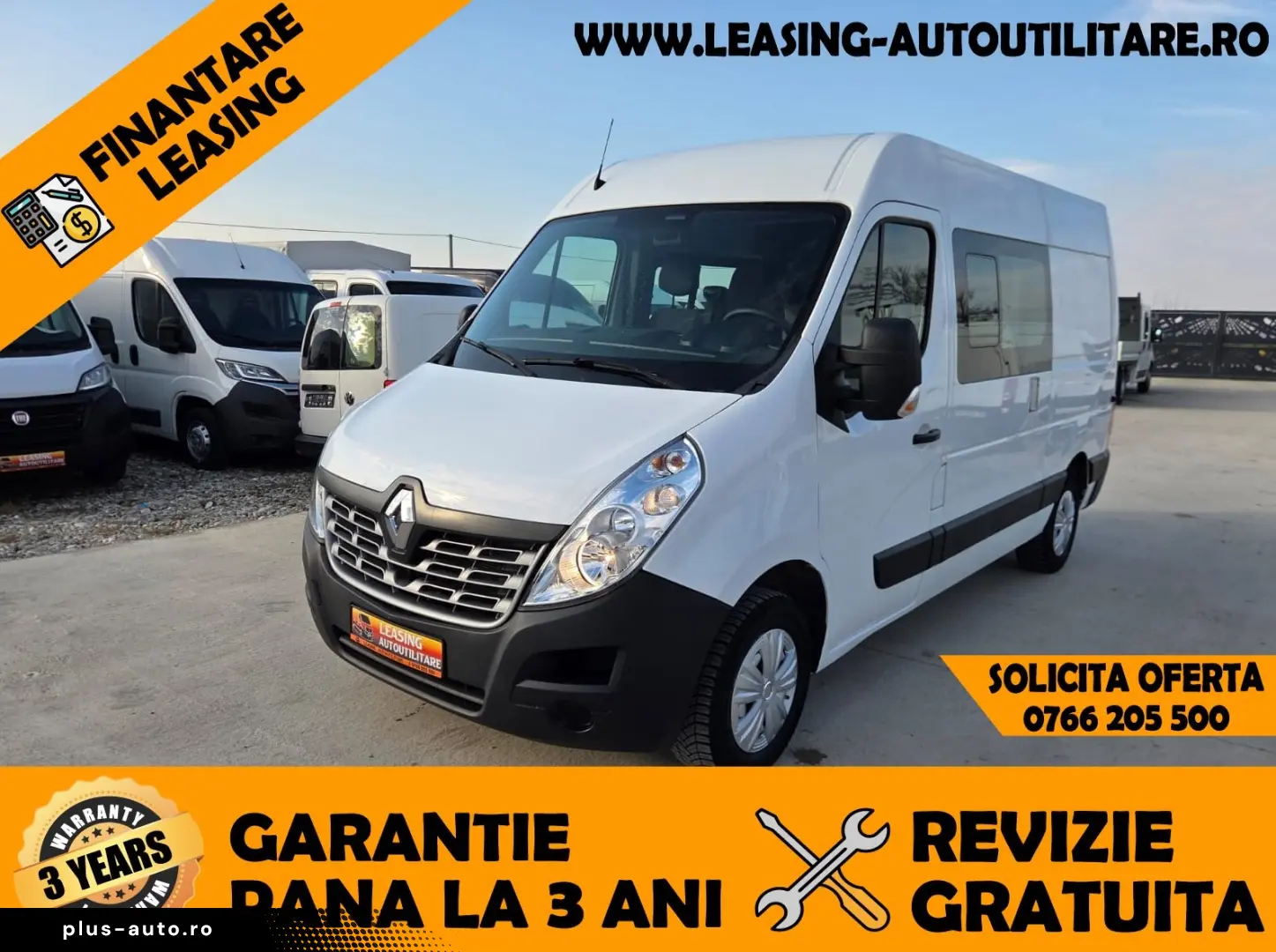 RENAULT MASTER DOKA 6 LOCURI DUBA