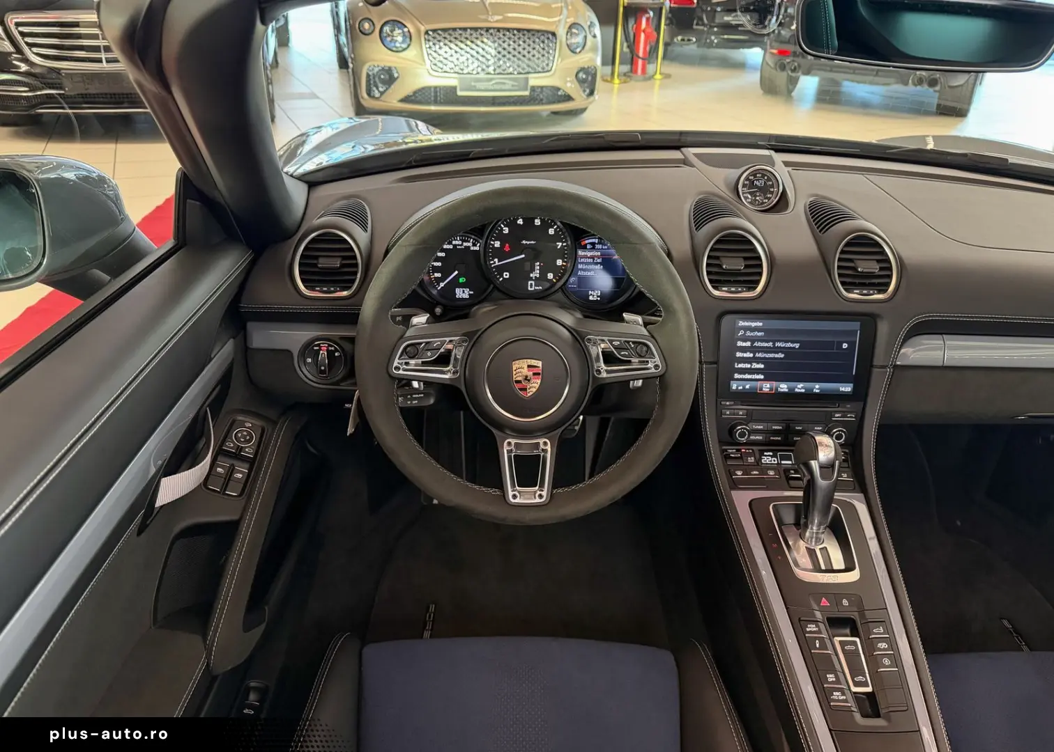 PORSCHE Boxster 718 Spyder1.HAND BOSE Carbonsitz Service