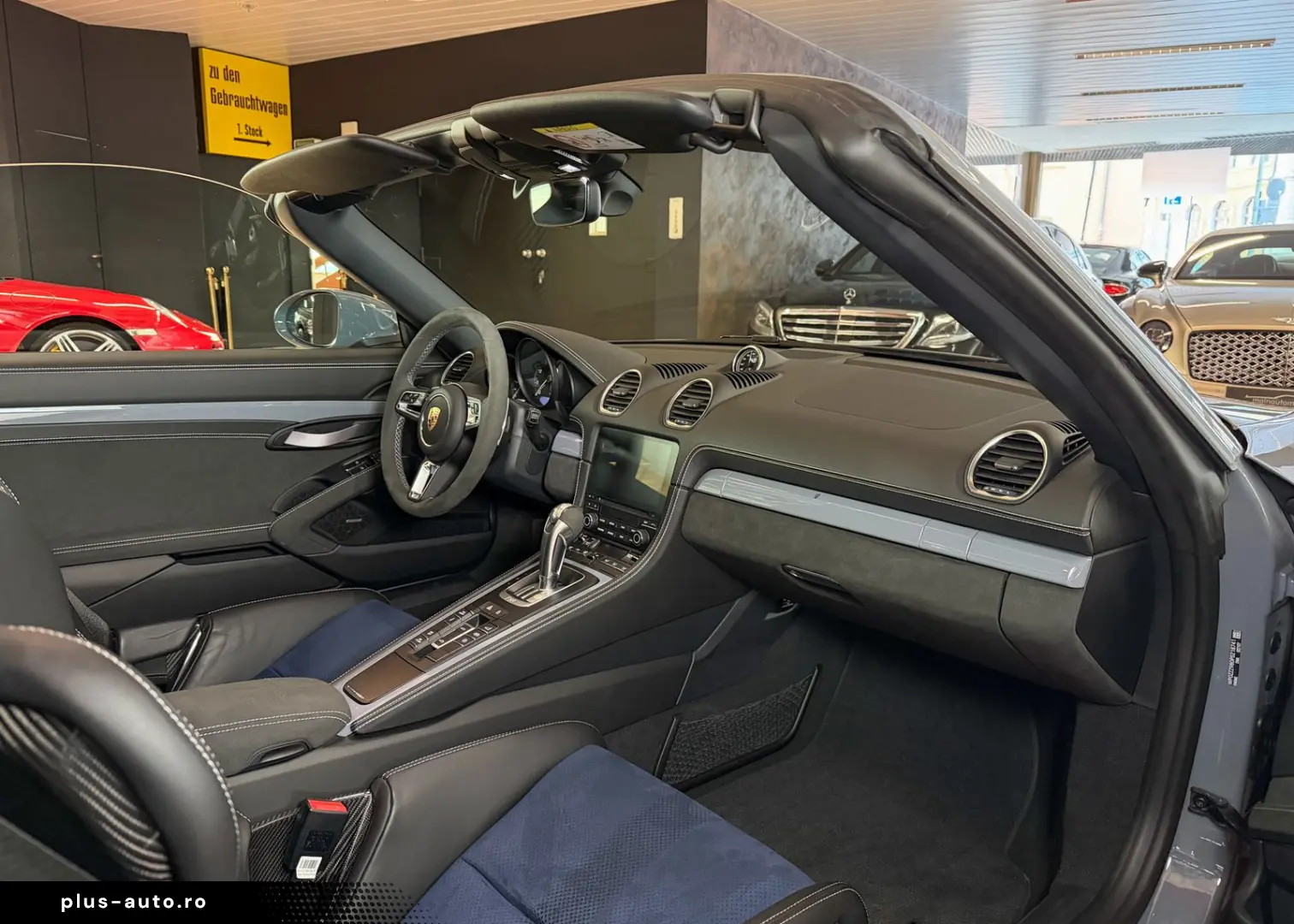 PORSCHE Boxster 718 Spyder1.HAND BOSE Carbonsitz Service