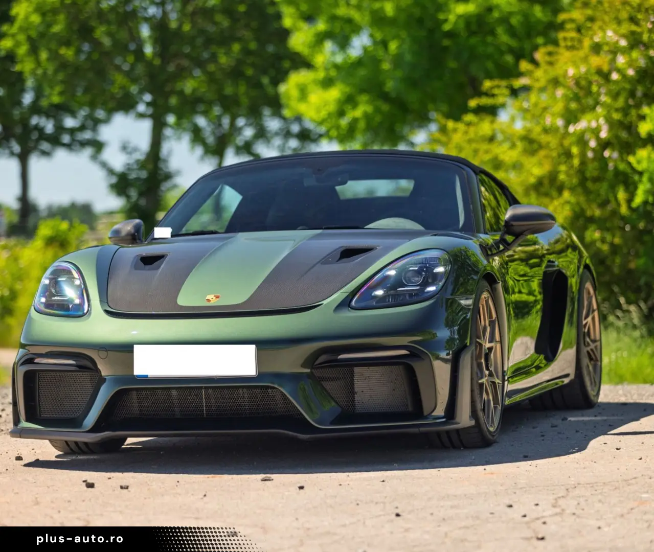 PORSCHE Boxster 718 Spider RS Weissach PTS Ceramic LIft