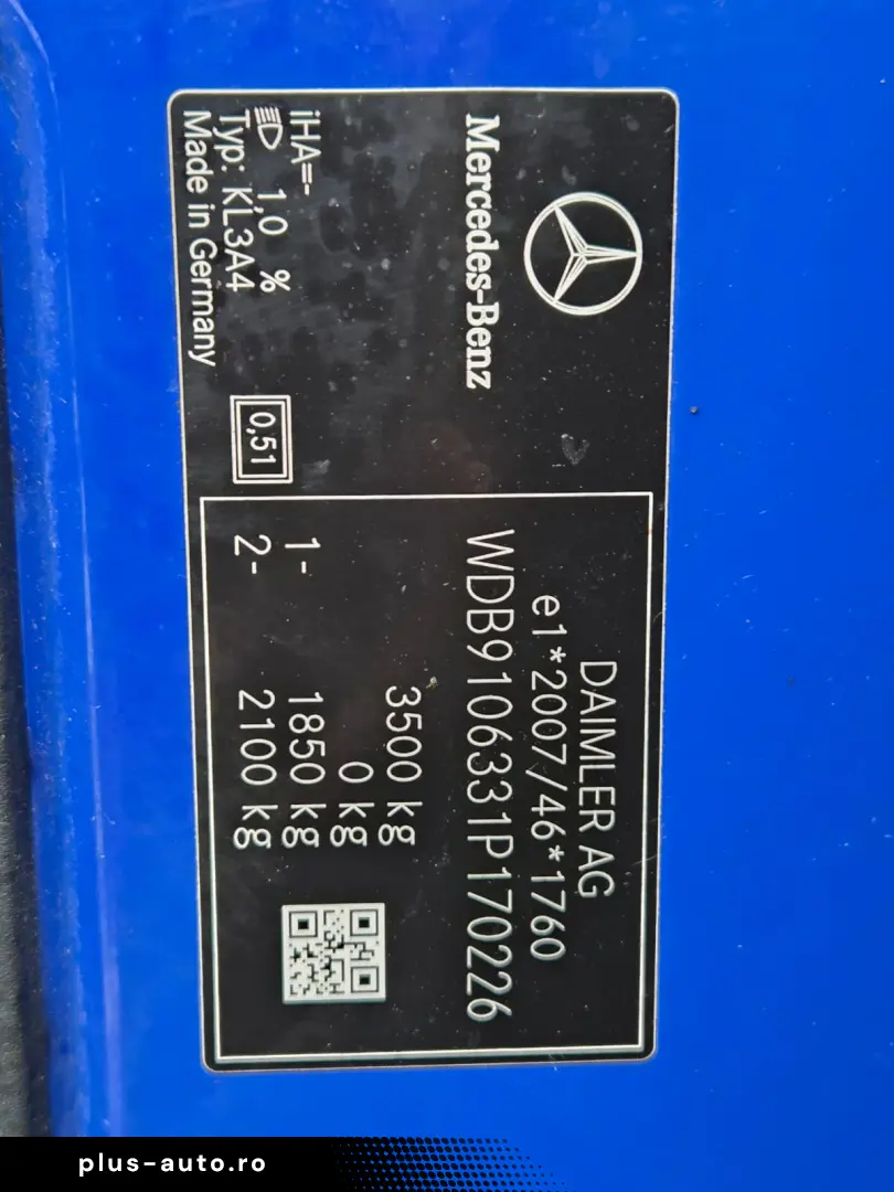 MERCEDES BENZ NEW SPRINTER L3H2