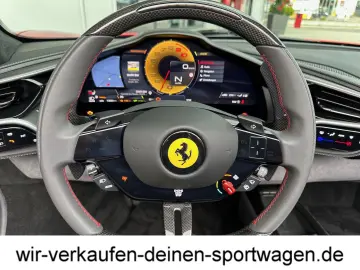 FERRARI 296 GTS Sonderfarbe Rosso Magma UPE 385´T 1. Hd